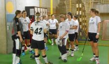 Gute Stimmung unmittelbar vor dem Spiel