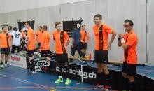 Die «Oranjes» beim Einlaufen