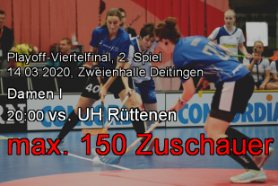 ...maximal 150 Zuschauer